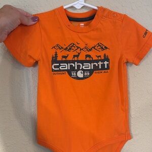 Carhartt Bright Orange Kids Tee